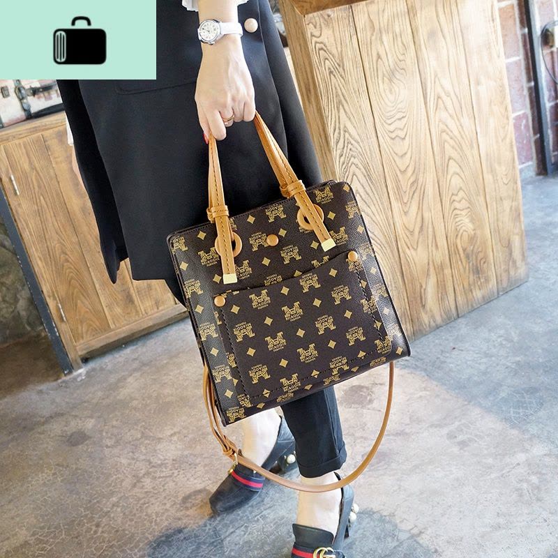 包包女包新款2020时尚托特包百搭大气单肩斜挎包2019大容量女大包NEW LAKE女斜挎包图片