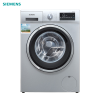西门子（SIEMENS）WM12P2R89W能可洗羽绒服中途添衣家用9公斤全自动带加热直流变频静音节能省水滚筒洗衣机银色