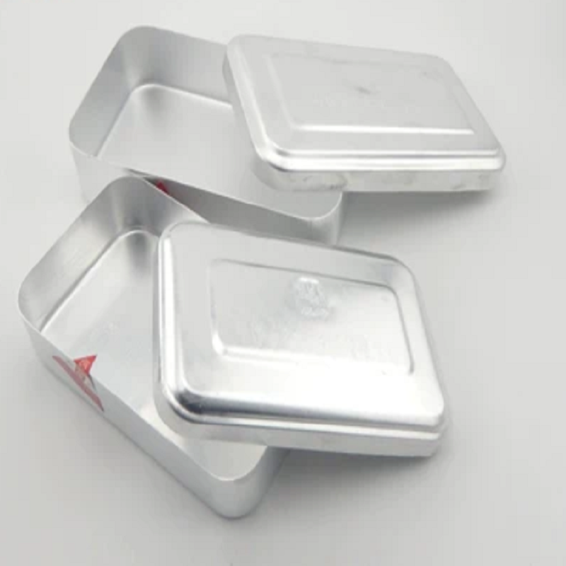 铝饭盒 \200×115 ×55mm 带 盖高清大图