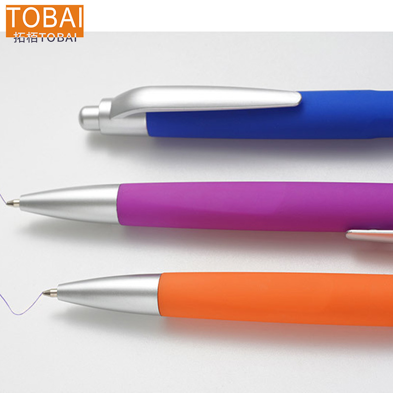 拓栢 路外宣传中性笔可定制宣传内容BW-20C 支高清大图