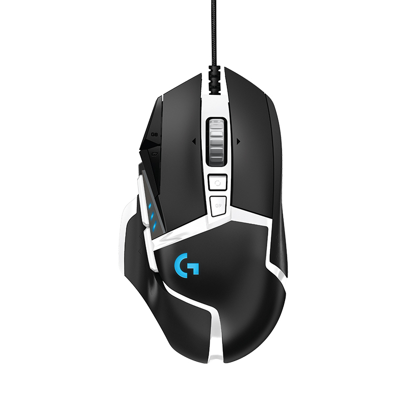 罗技(Logitech) G502熊猫款电竞游戏鼠标+G610红轴游戏键盘鼠标套装+赠罗技键盘垫 电竞游戏推荐键鼠套装