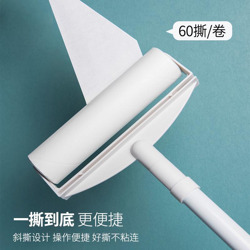 家柏饰(CORATED)粘毛器大号加长家用地板地毯可撕式去头发猫毛滚刷粘毛器滚筒高清大图