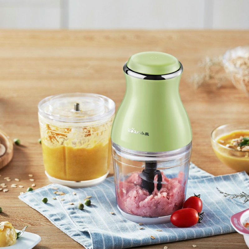 小熊bear电动搅拌机家用小型料理棒婴儿辅食机宝宝多功能料理机奶昔机