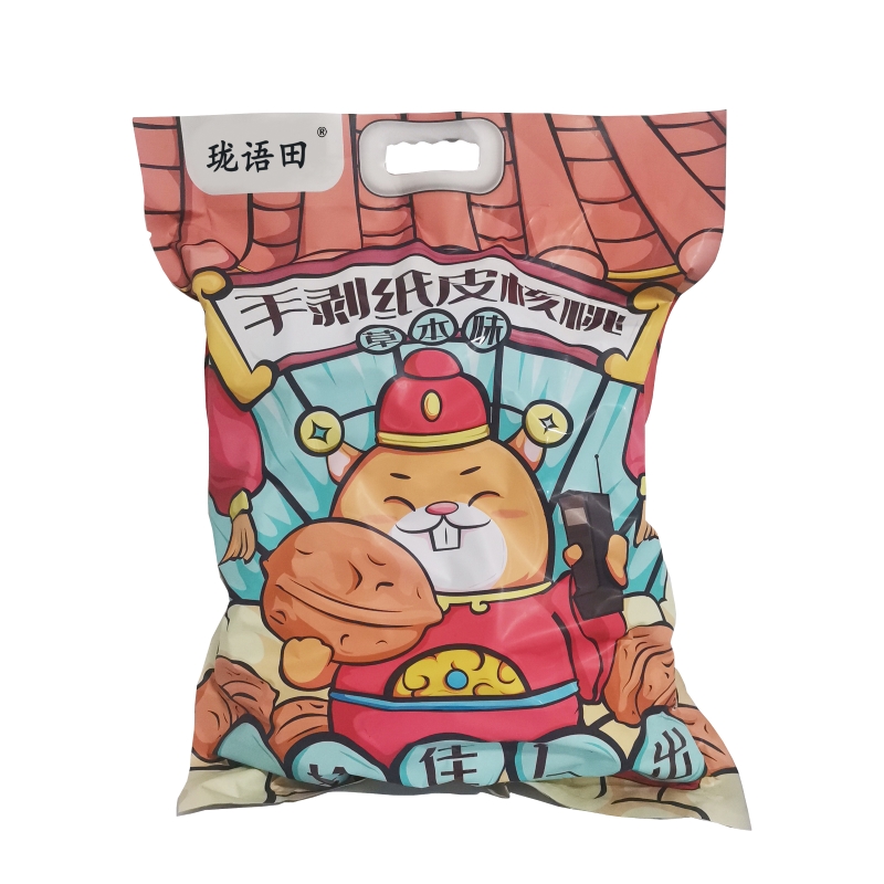 珑语田 手剥纸皮核桃(草本味)2.5千克 袋高清大图
