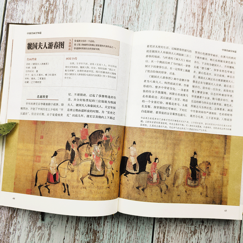 [正版]套装2册中国名画全知道+世界名画全知道 彩色精装世界中国名画档案简介欣赏绘画知识艺术文化解读世界名画书籍高清大图
