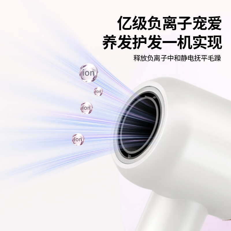 荣事达(Royalstar) RC-230X 高速中空电吹风 白金色高清大图