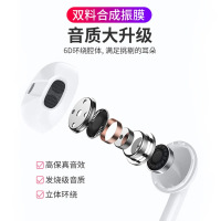 品胜有线耳机3.5mm圆孔线控入耳式高音质立体声安卓手机苹果6通用华为小米耳麦游戏原装正品吃鸡vivo电脑oppo