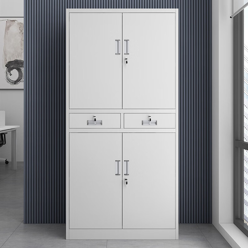 厸档案柜加厚二斗铁台高清大图