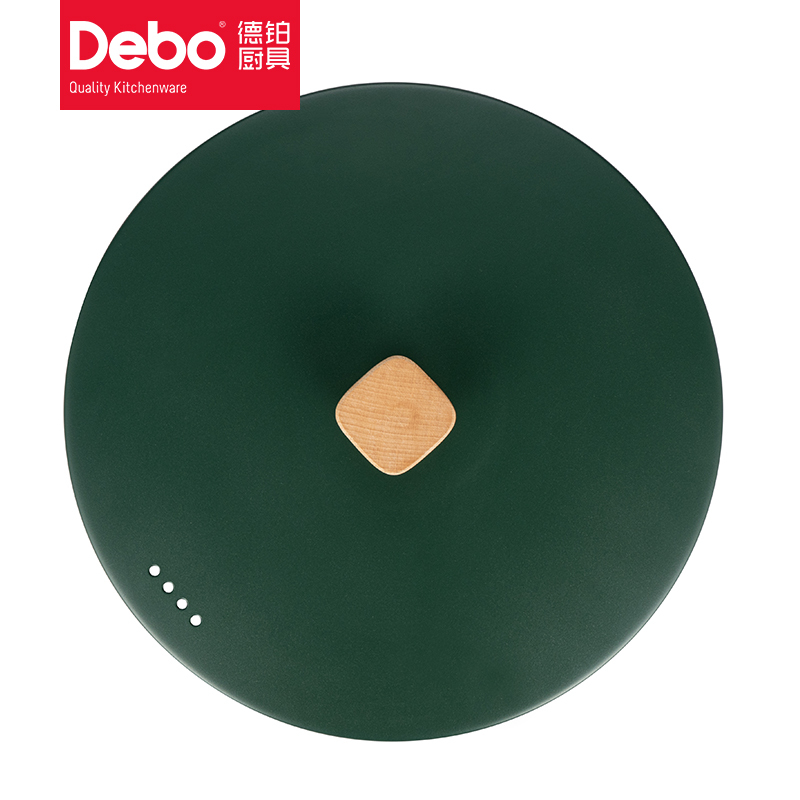 德铂(Debo) 威廉空间锅具 汤、煎锅炒锅3件套 DEP-788 煎炒蒸煮持久不粘!高清大图