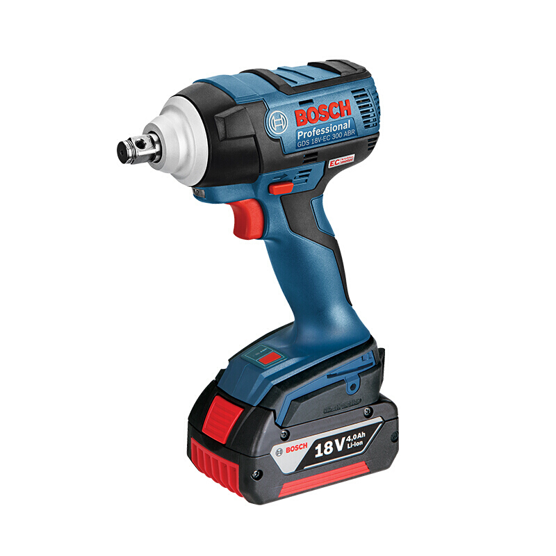充电式电动扳手机锂电起子机螺丝刀40双电gds18vec300abr