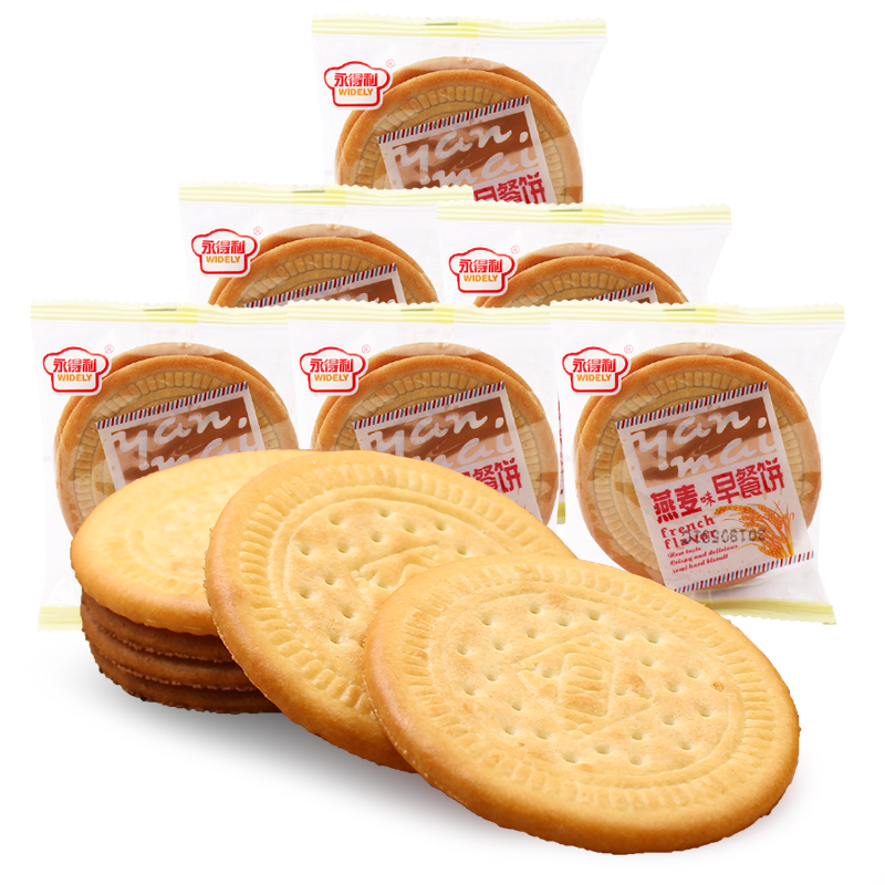 永得利散装早餐饼干燕麦味3斤装