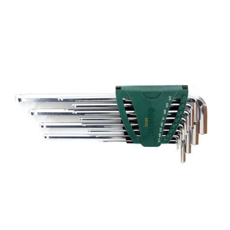 世达(SATA)09105 内六角扳手 9件套公制