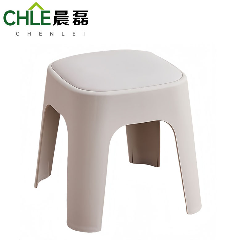 晨磊 软包塑料凳 浅灰色 个高清大图