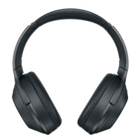 索尼(SONY)无线降噪立体声耳机MDR-1000X(黑色)sony 旋转折叠 头戴式 数字降噪 触摸式 NFC 蓝牙