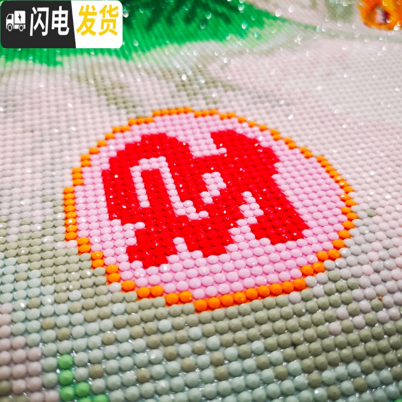 三维工匠钻石画大幅客厅新款满气百财白菜纳福小件贴砖2019自己手工十字绣 [魔方钻满钻]尺寸40*60加钻30送九钻笔高清大图