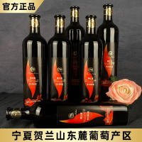 塞尚贺兰 橡木桶陈酿黑比诺干红葡萄酒750mlx6瓶宁夏红酒国产整箱