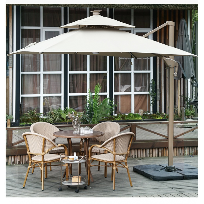 户外桌椅庭院藤椅阳台花园露天室外简约休闲ciaa咖啡厅奶茶店编藤桌椅