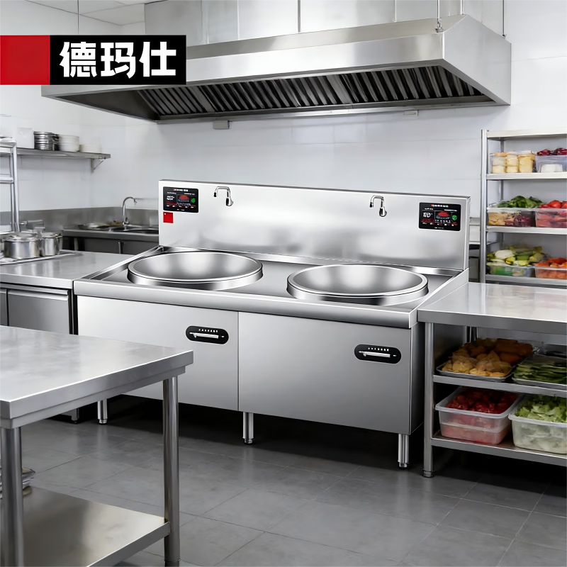 德玛仕智能变频电磁炉 DM-8008 快速加热节能静音时尚简约设计