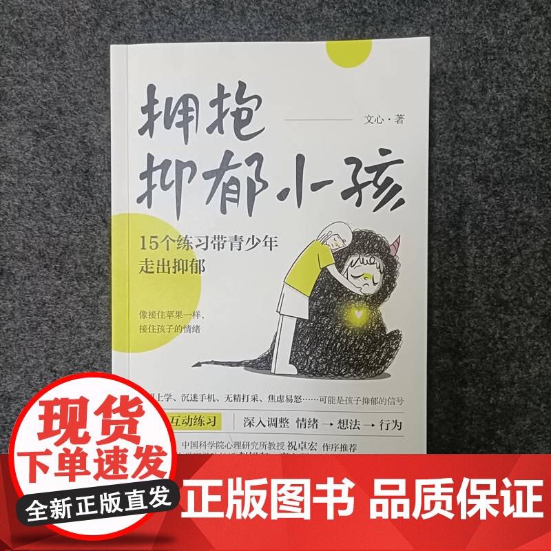 套装 厌学的孩子+拥抱抑郁小孩 套装全2册 15个亲子互动练习 厌学 拒学 学习兴趣提升 青少年抑郁治疗教程 家教育高清大图