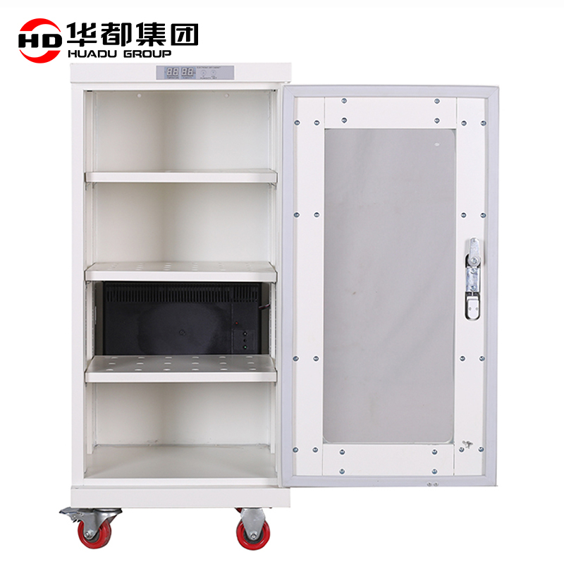华都HDFC-01W 中湿160L控湿白防潮柜华都防潮柜控湿除湿柜IC元器件芯片柜干燥柜柜超低温仪器柜实验室高清大图