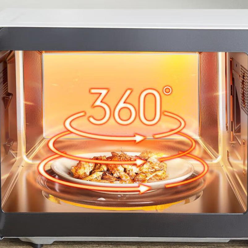 美的(Midea)微波炉360°转盘加热多功能旋钮操控 23升 M1-230E高清大图