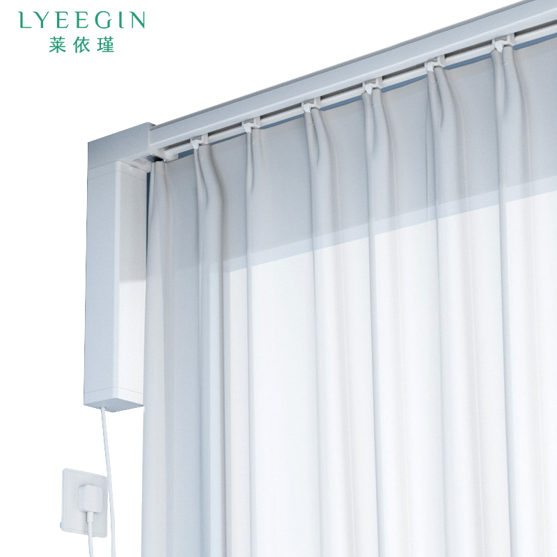莱依瑾 LYEEGIN 电动 窗帘+窗纱 定制 /米高清大图