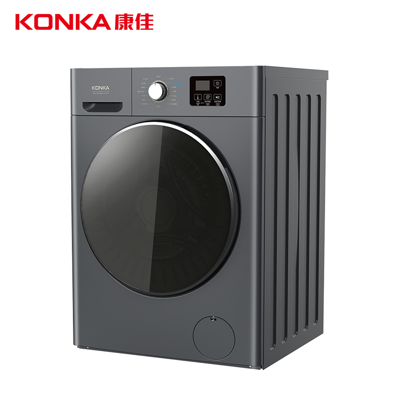 康佳(KONKA) 10公斤 洗烘一体 滚筒洗衣机 XQG-BBH12107H高清大图