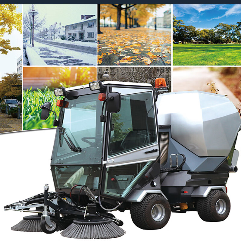 亚伯兰(abram)YBL-550mini-1户外大型柴油扫地车 室外道路马路清扫 市政环卫 工厂商用道路扫路车