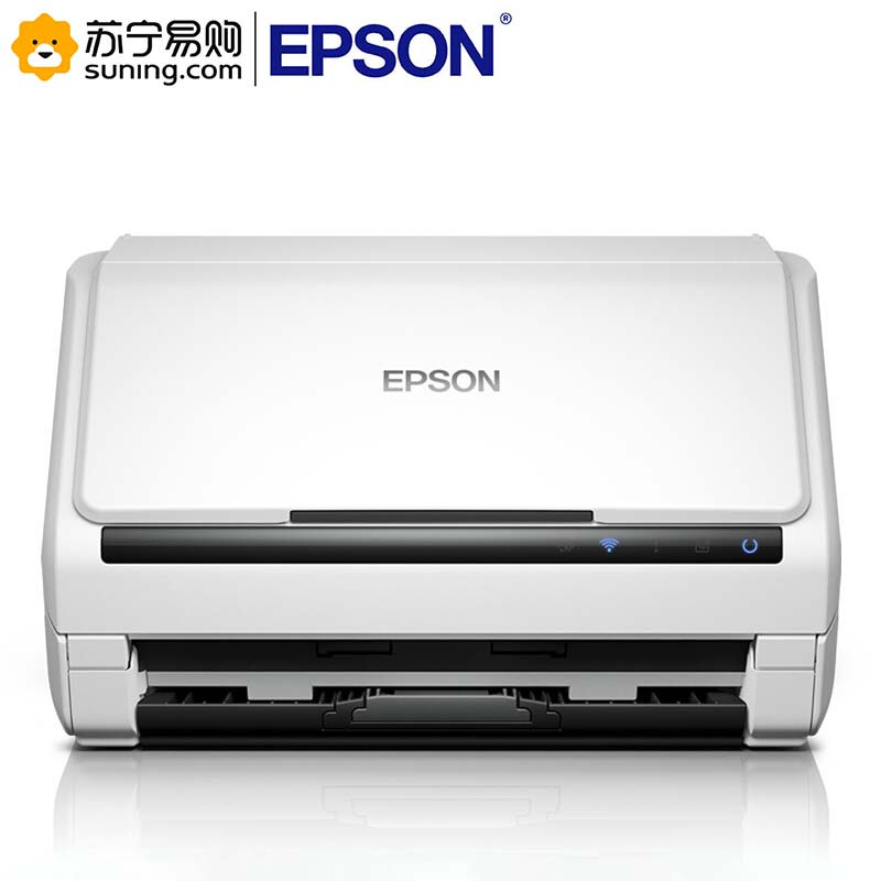 爱普生(EPSON) A4馈纸式高速双面彩色文档扫描仪DS-570W Wifi无线扫描
