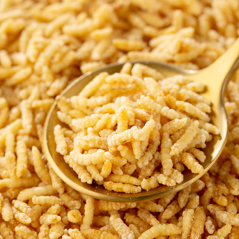 [19.9任选10件]刻凡炒米60g/袋袋装休闲办公室小吃炒米怀旧解馋网红小零食高清大图