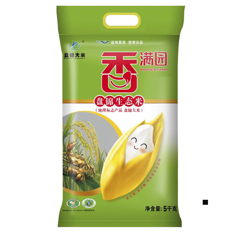 香满园 东北大米 蟹稻共生 盘锦大米 5kg.