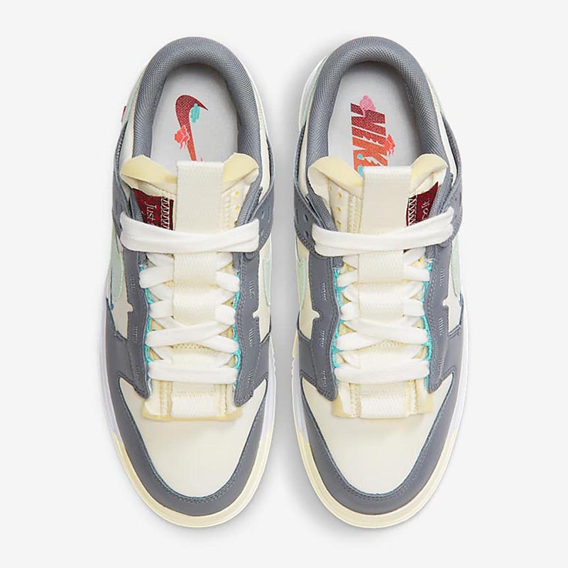 耐克男鞋Nike Dunk Jumbo灰色龙年面包鞋低帮休闲板鞋 FZ5053-131