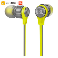 JBL T180A 立体声入耳式耳机 重低音耳麦线控立体声手机通用男女运动耳塞 灰