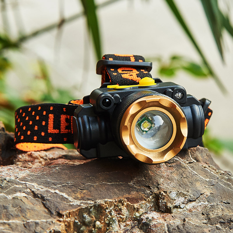 led头灯强光充电超亮头戴式疝气长续航矿手电筒远射灯轻小号变焦基础