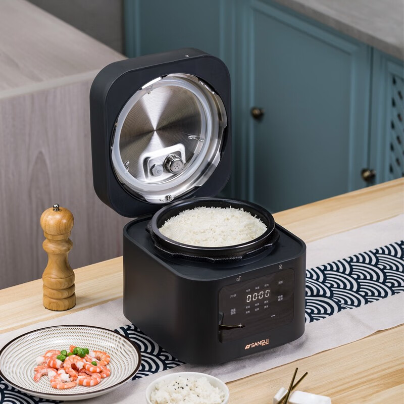 山水迷你智能电压力锅SY-20D112高清大图