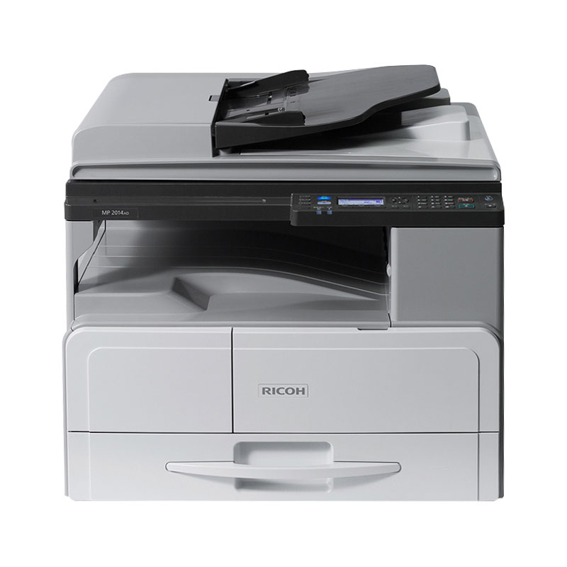 理光(Ricoh)MP 2014AD A3黑白复合机(主机标配网络+输稿器)+双纸盒高清大图