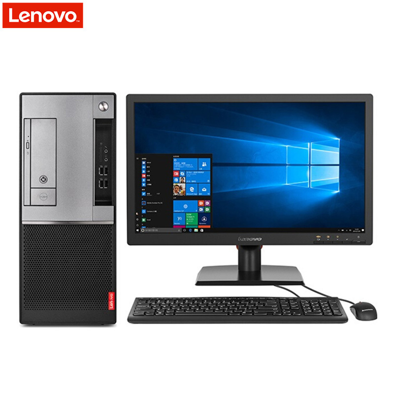 联想(lenovo)扬天A7020t 台式电脑 21.5英寸显示器(Intel i5 7400 4GB 1TB+16GB傲腾 GTX1060_6G独显 无光驱 Win10)高清大图