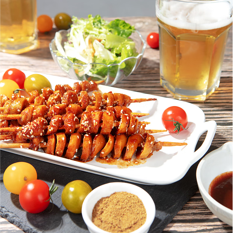 来伊份 烤面筋卷118g烧烤味素食豆干豆脯休闲零食即食小吃 独立包装来一份