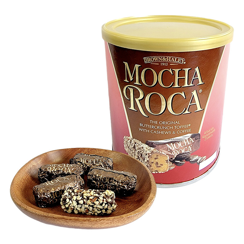 美国进口Almond Roca乐家腰果巧克力味海盐焦糖黑巧克力糖284g罐装多口味礼盒零食