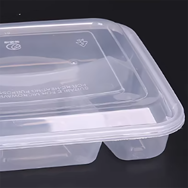 一次性餐具特绿洁四格TK-4G 1000ml (150套/箱)高清大图