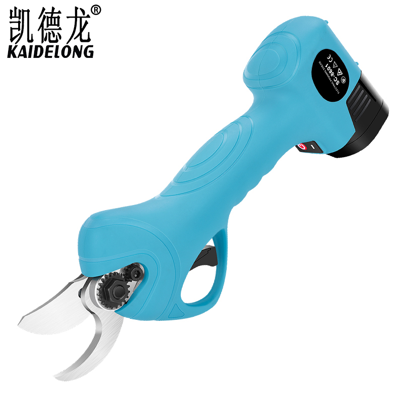 凯德龙电动剪刀果树充电式园林剪枝专用锂电修枝剪树枝电剪子神器高清大图