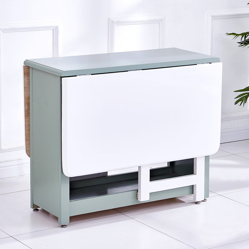 寻木匠实木折叠餐桌小户型可伸缩多功能桌子4人家用6饭桌北欧餐桌椅