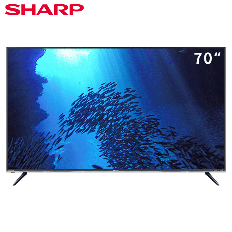 夏普 Sharp 平板电视夏普 Sharp 70b3rk 70吋4k智能语音hdr网络液晶平板电视 价格图片品牌报价 苏宁易购夏普电视苏宁自营旗舰店