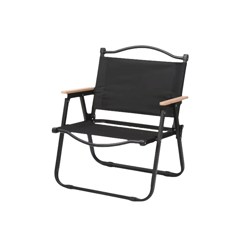 嘉众忆 露营方管木扶手折叠椅530*430*620mm JZY-BH355 把高清大图