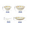 Corelle Brands康宁 冰萃玲珑-彭巴杜夫人餐具12件套B CB-BPBD12B/KZ/LS