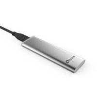 浦科特(PLEXTOR)EX1 Plus系列128GB 固态移动硬盘 银色 Type-C接口 USB3.1