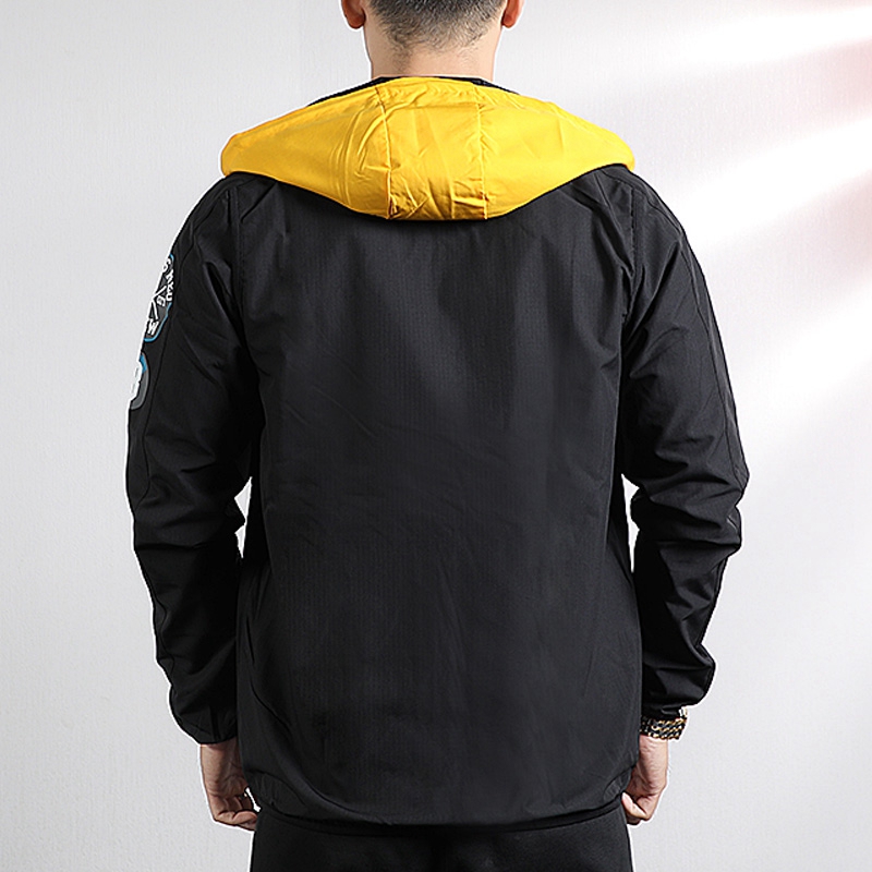 Adidas/阿迪达斯 男装 M SV WB 连帽运动休闲上衣夹克 FK5816高清大图