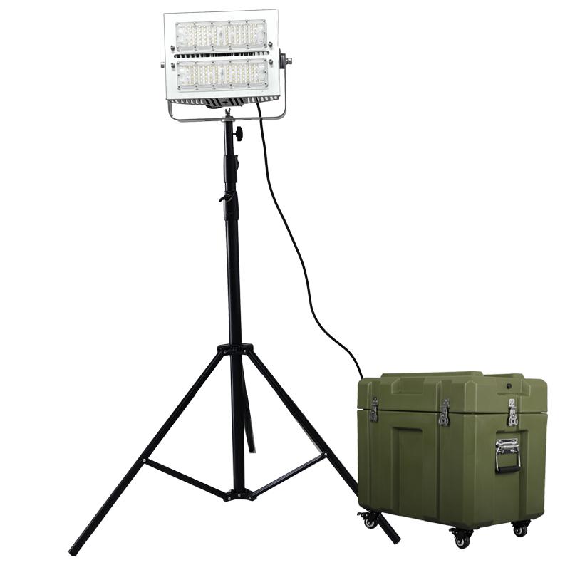 宝富睿光电EBYK3050-5K 24V 100W IP42 LED 锂电池 LED移动抢修灯(计量单位:台) 银色高清大图