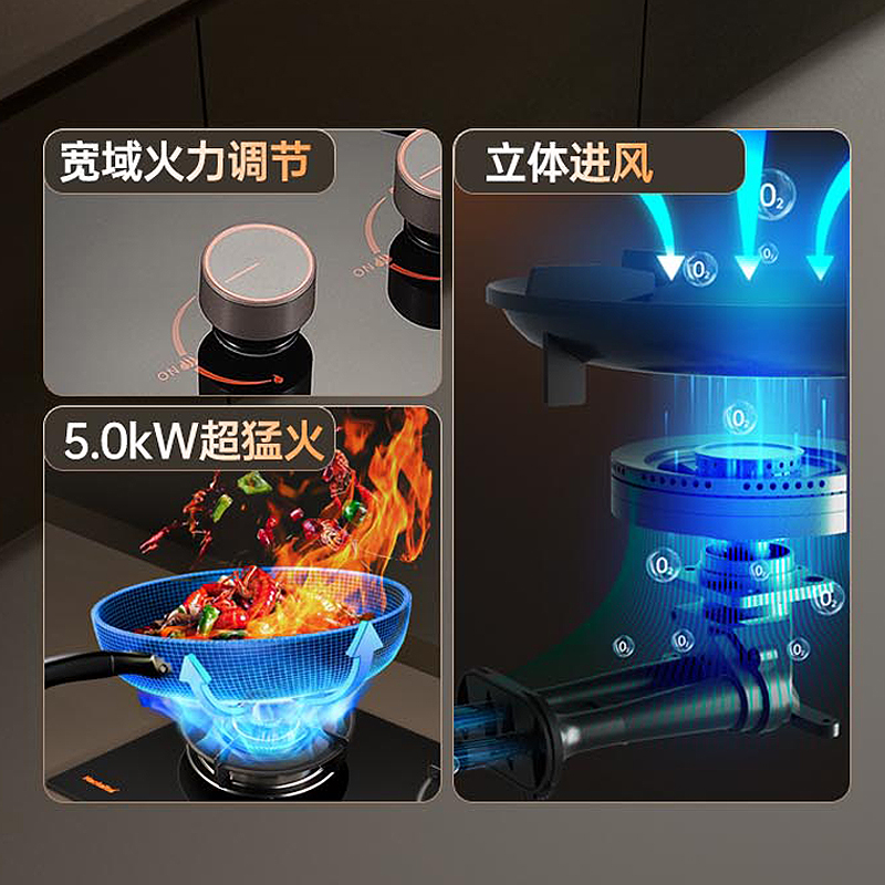 Haotaitai燃气灶JZT-2103天然气高清大图