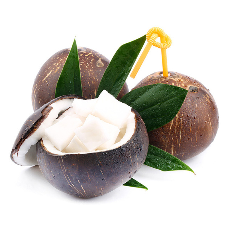 西沛生鲜海南小椰皇热带特产老椰子6个装黑壳椰皇西沛视频